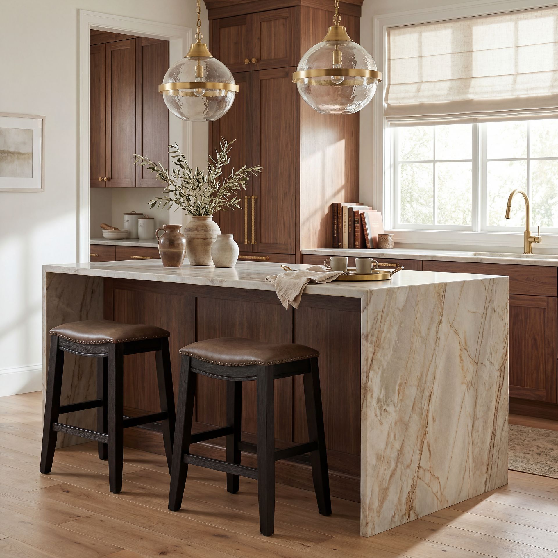 Creston Point Black Kyoto Stool - Image 4