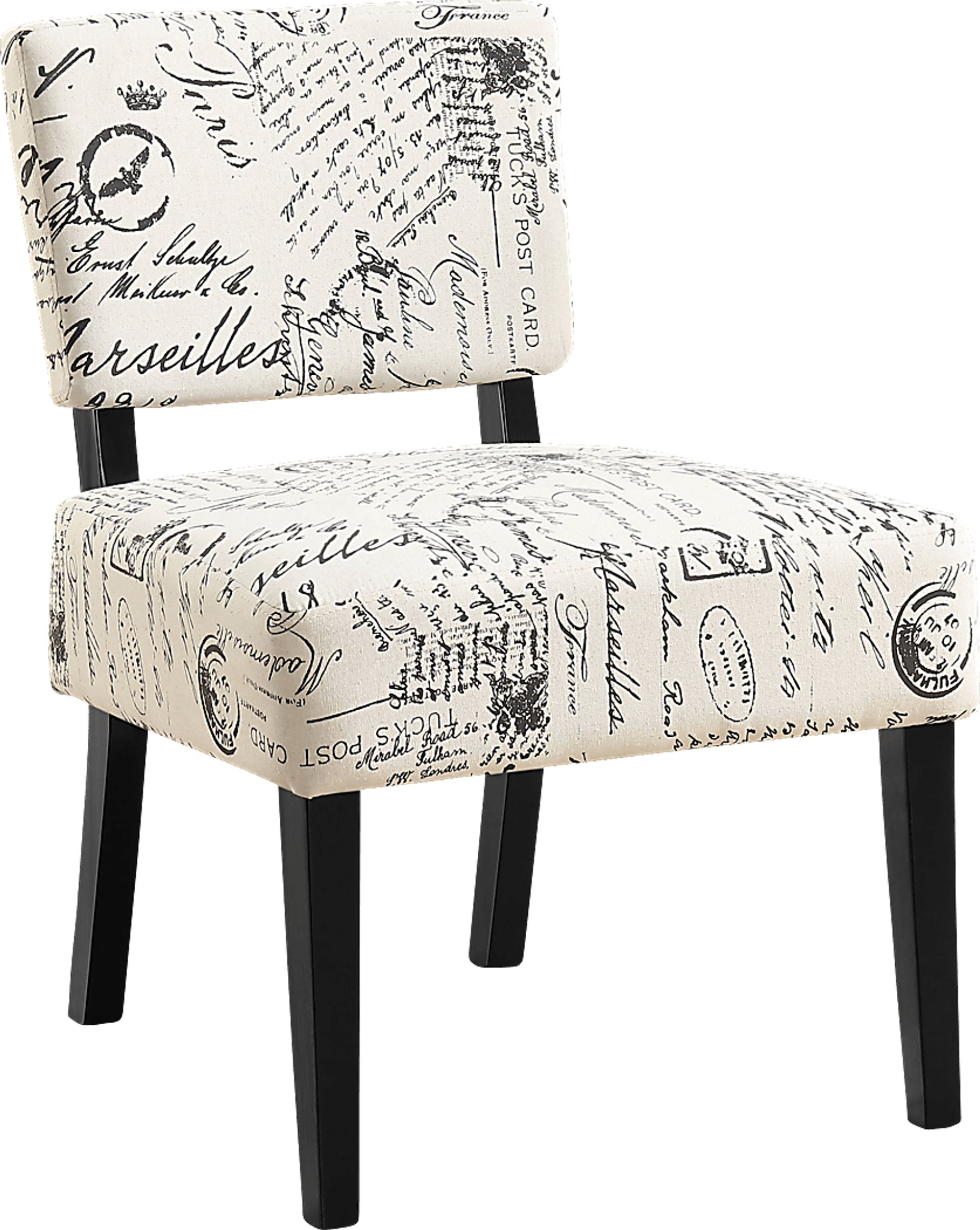 Crestover Ivory Accent Chair - Image 1
