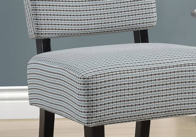 Crestover Light Blue Accent Chair - Thumbnail - Image 3