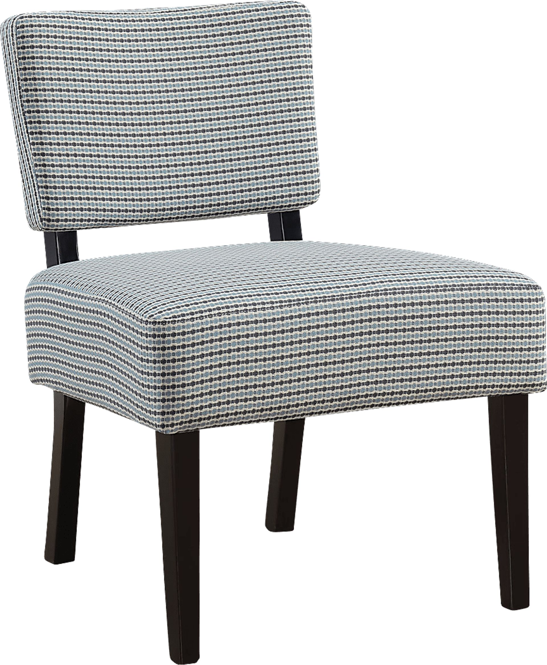 Crestover Light Blue Accent Chair - Image 1