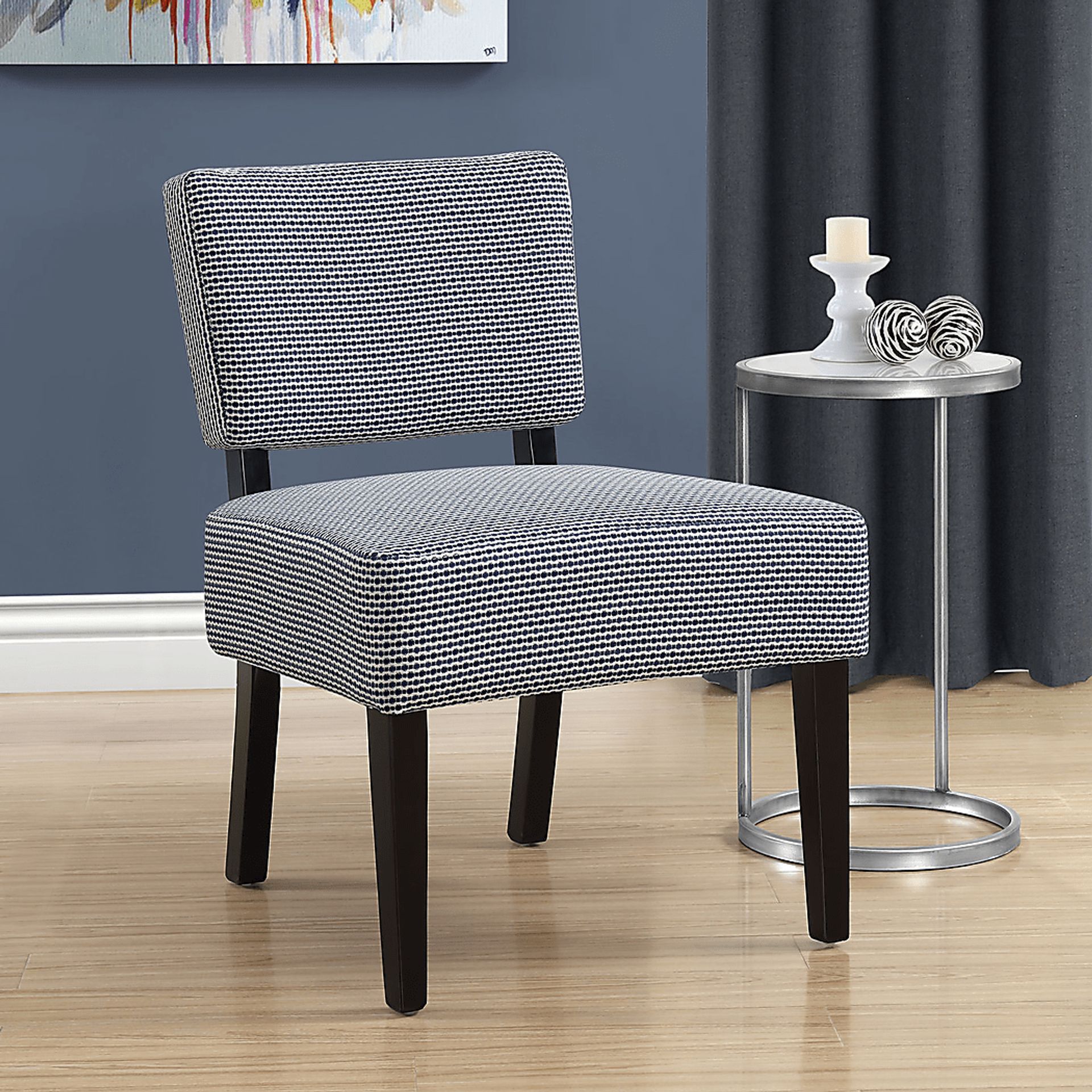 Crestover Light Blue Accent Chair - Image 2