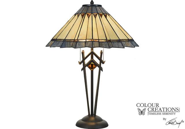 Crestridge Tiffany Style Lamp - Thumbnail - Image 1