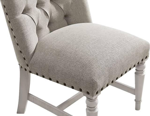 Crestwell Manor Dark Gray Upholstered Side Chair - Thumbnail - Image 3