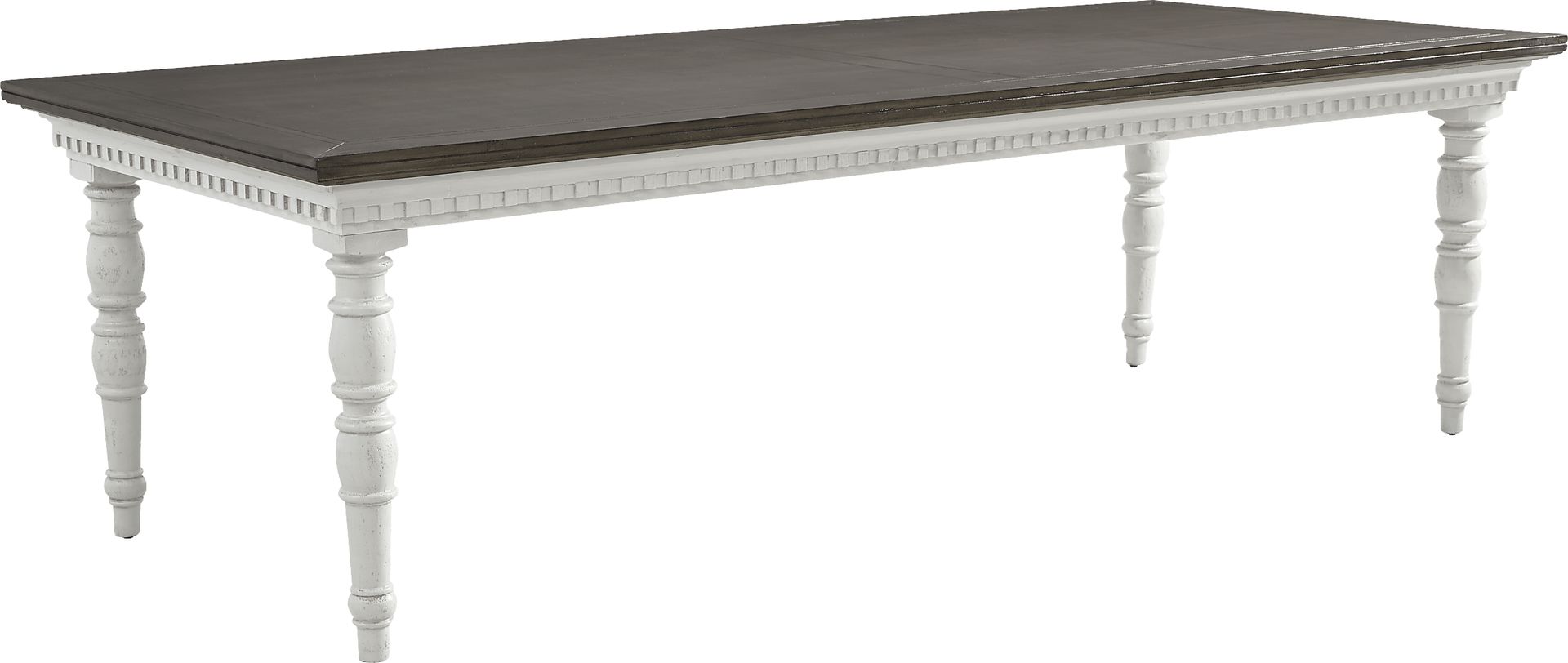 Crestwell Manor White 101 in. Dining Table - Image 1
