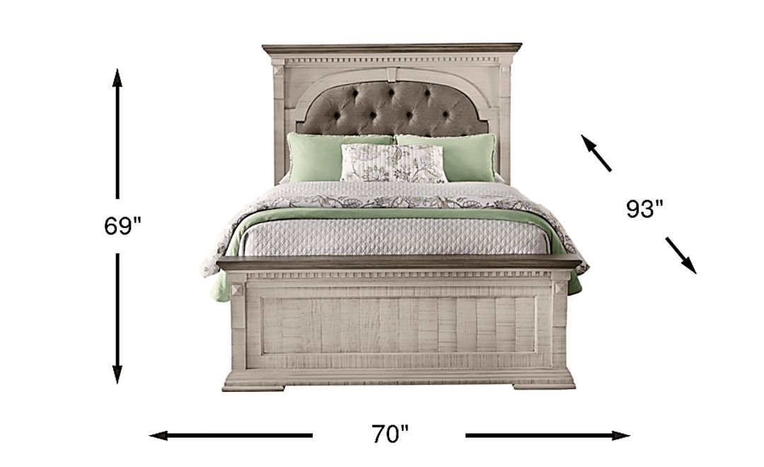 Crestwell Manor White 3 Pc Queen Bed