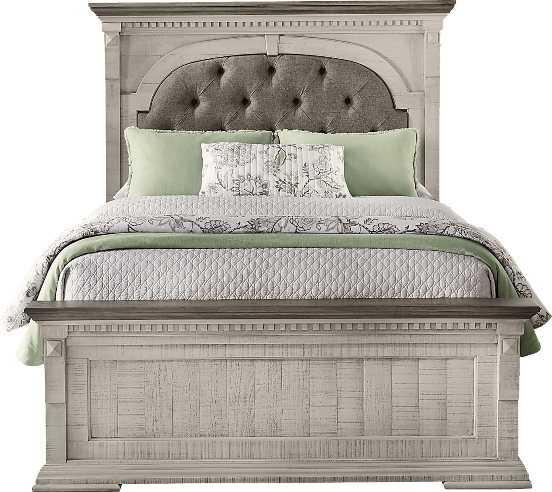Crestwell Manor White 3 Pc Queen Bed - Image 1