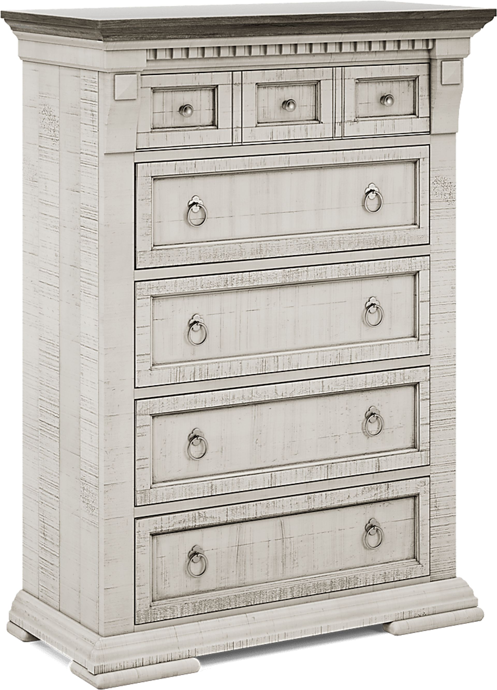 Crestwell Manor White 8 Pc Queen Bedroom - Image 12