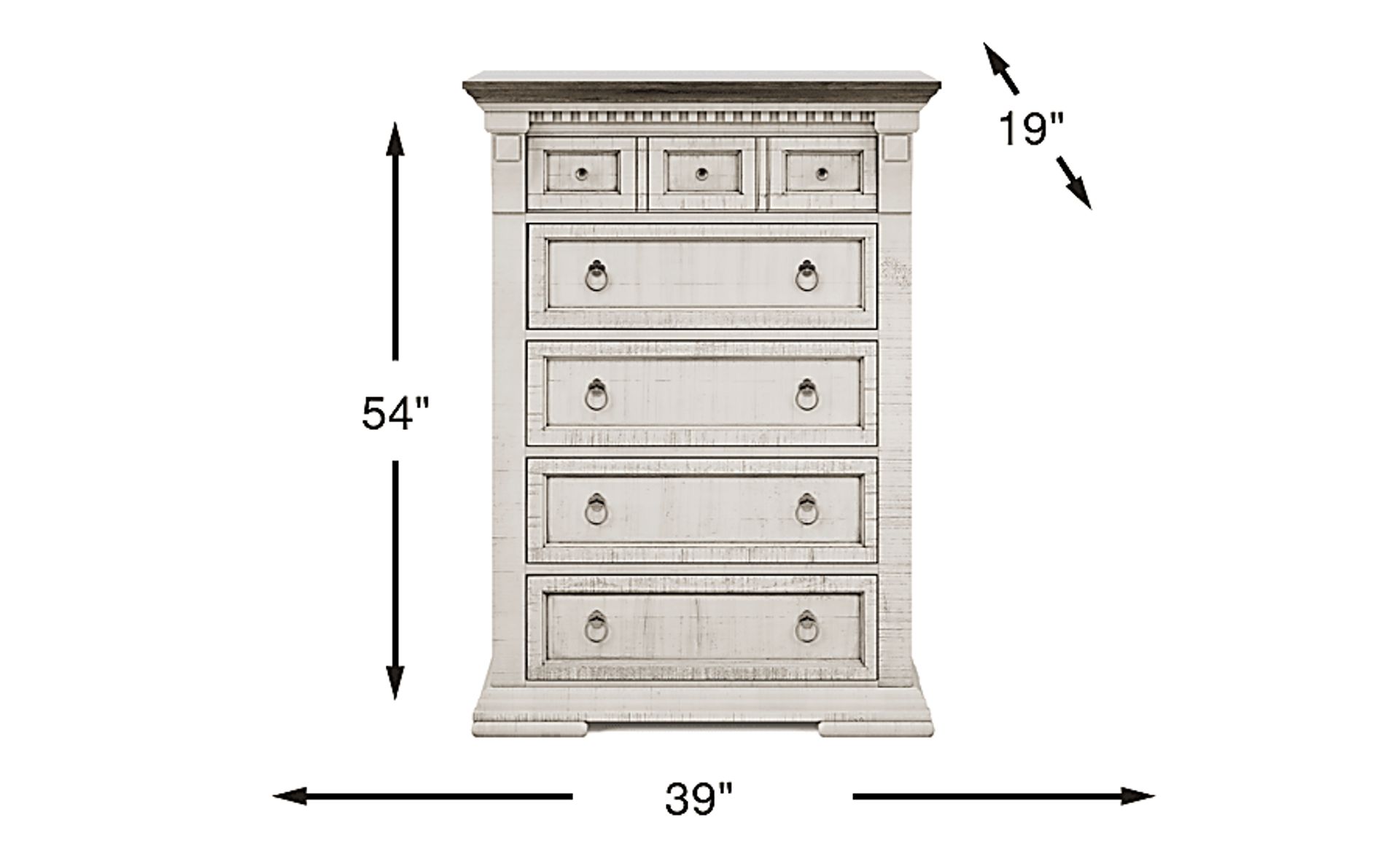 Dimension Image. Please refer to the Dimension Tab on this page for dimension details.