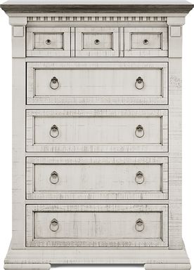Crestwell Manor White Chest