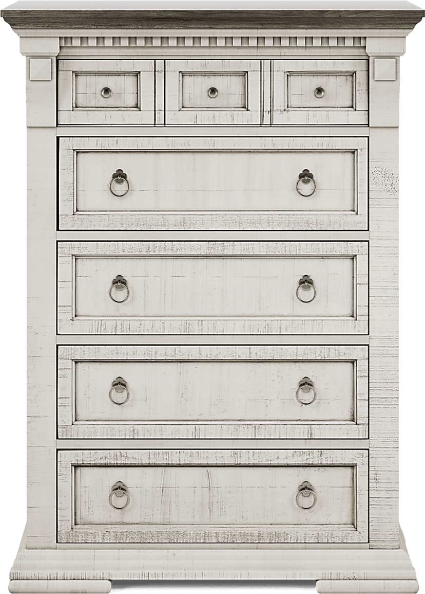Crestwell Manor White Chest