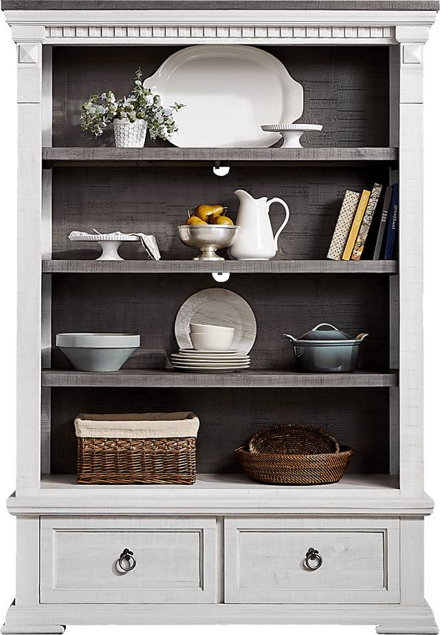 Crestwell Manor White China Cabinet - Thumbnail - Image 3