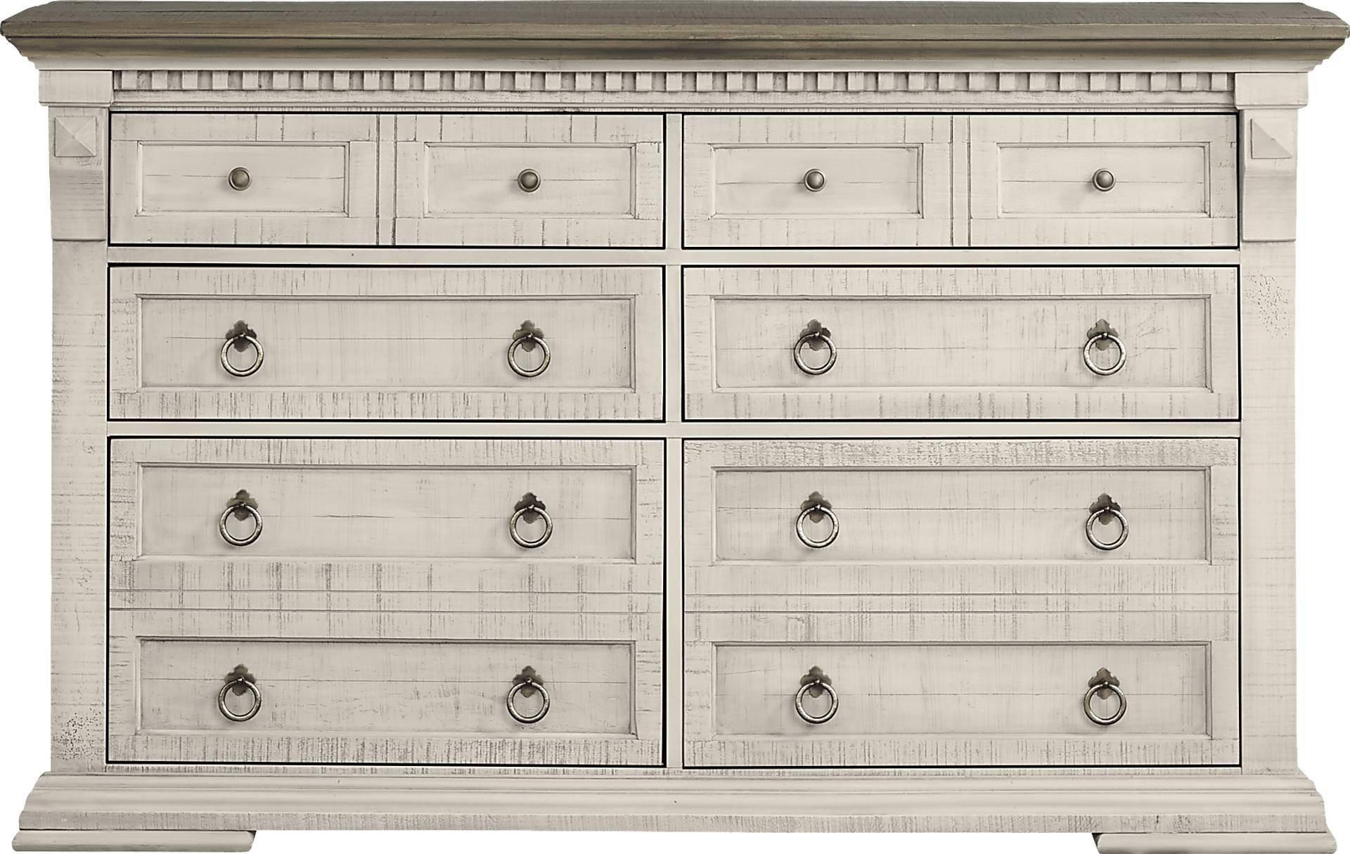 white dresser