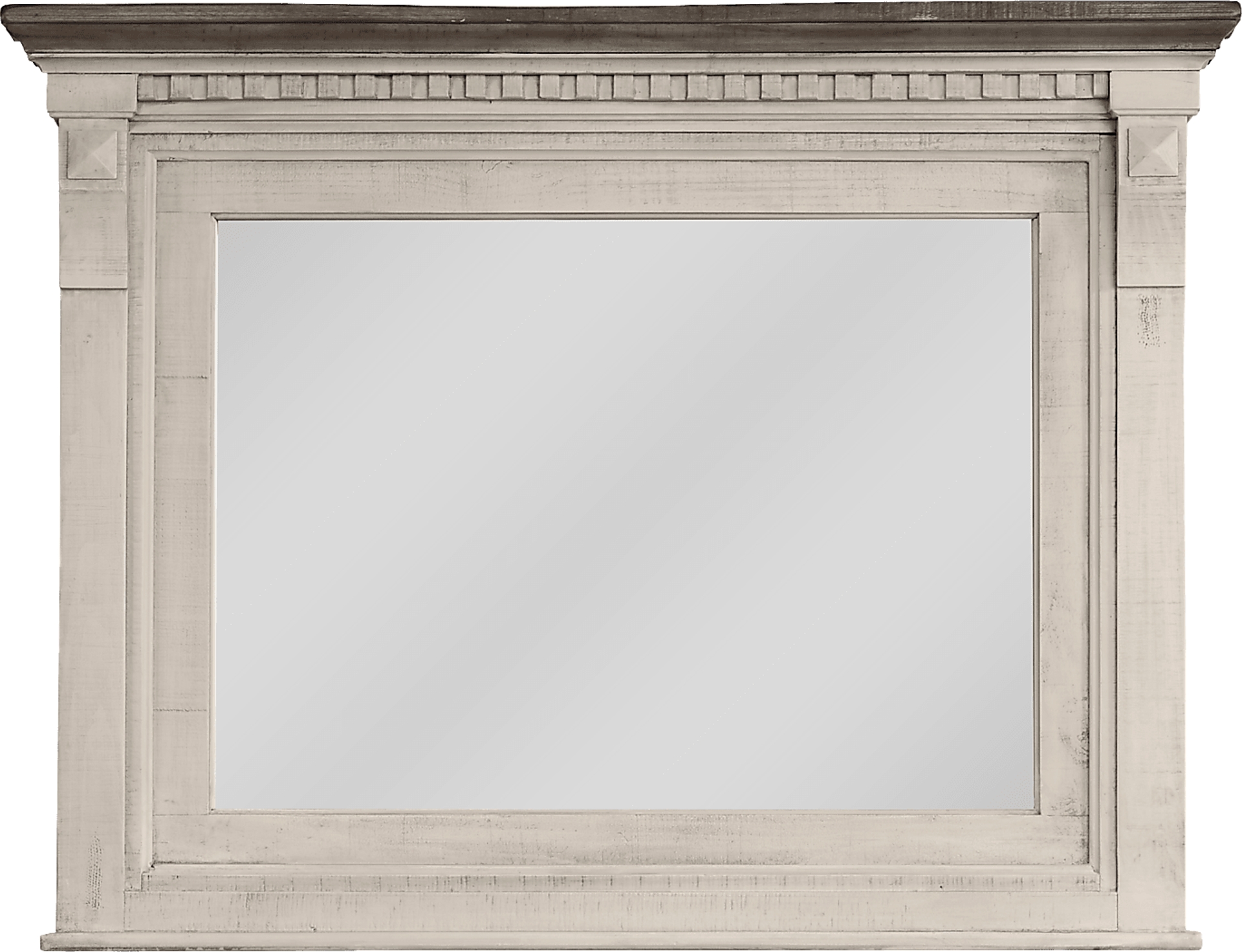 white mirror