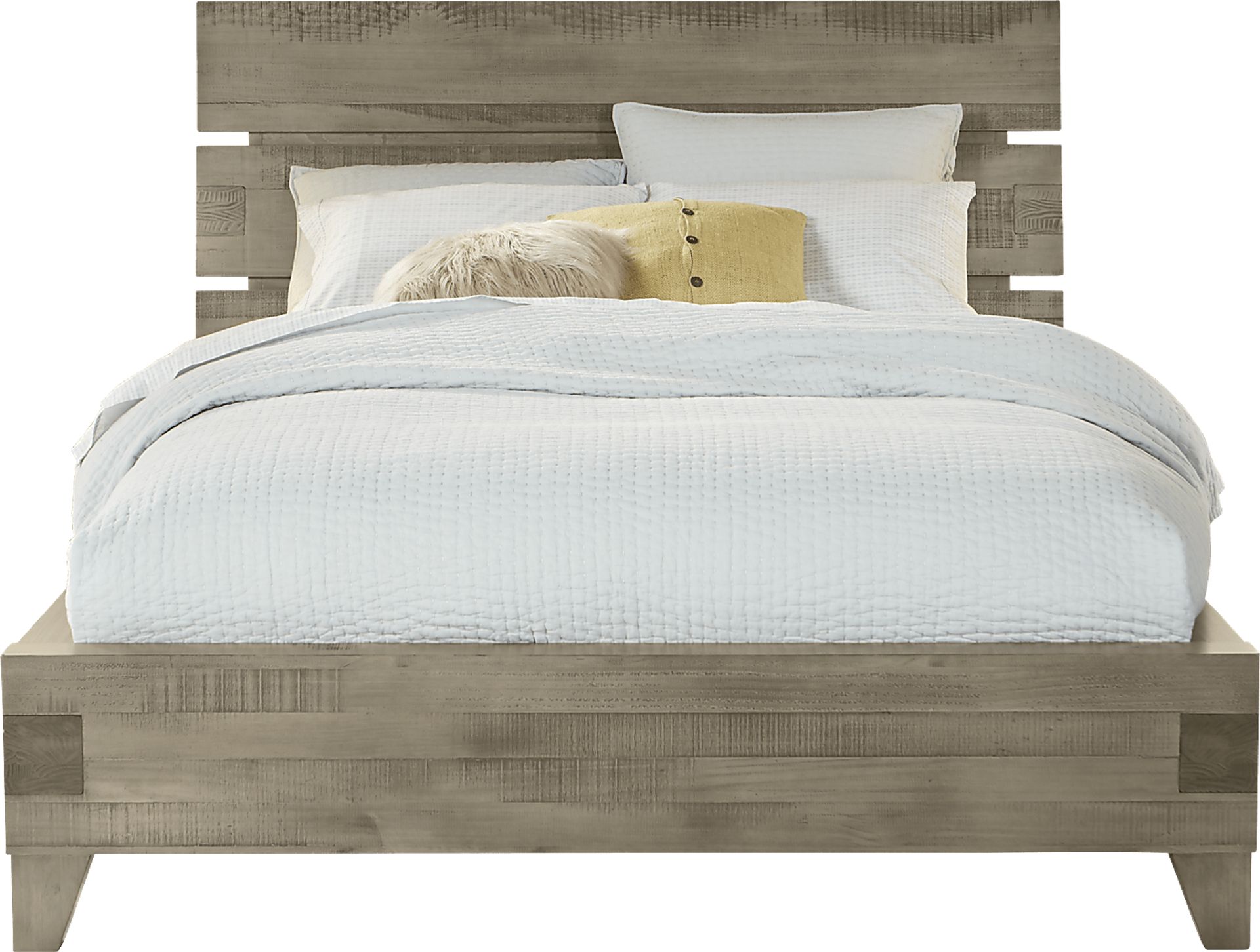 Crestwood Creek Gray 5 Pc King Panel Bedroom - Image 3