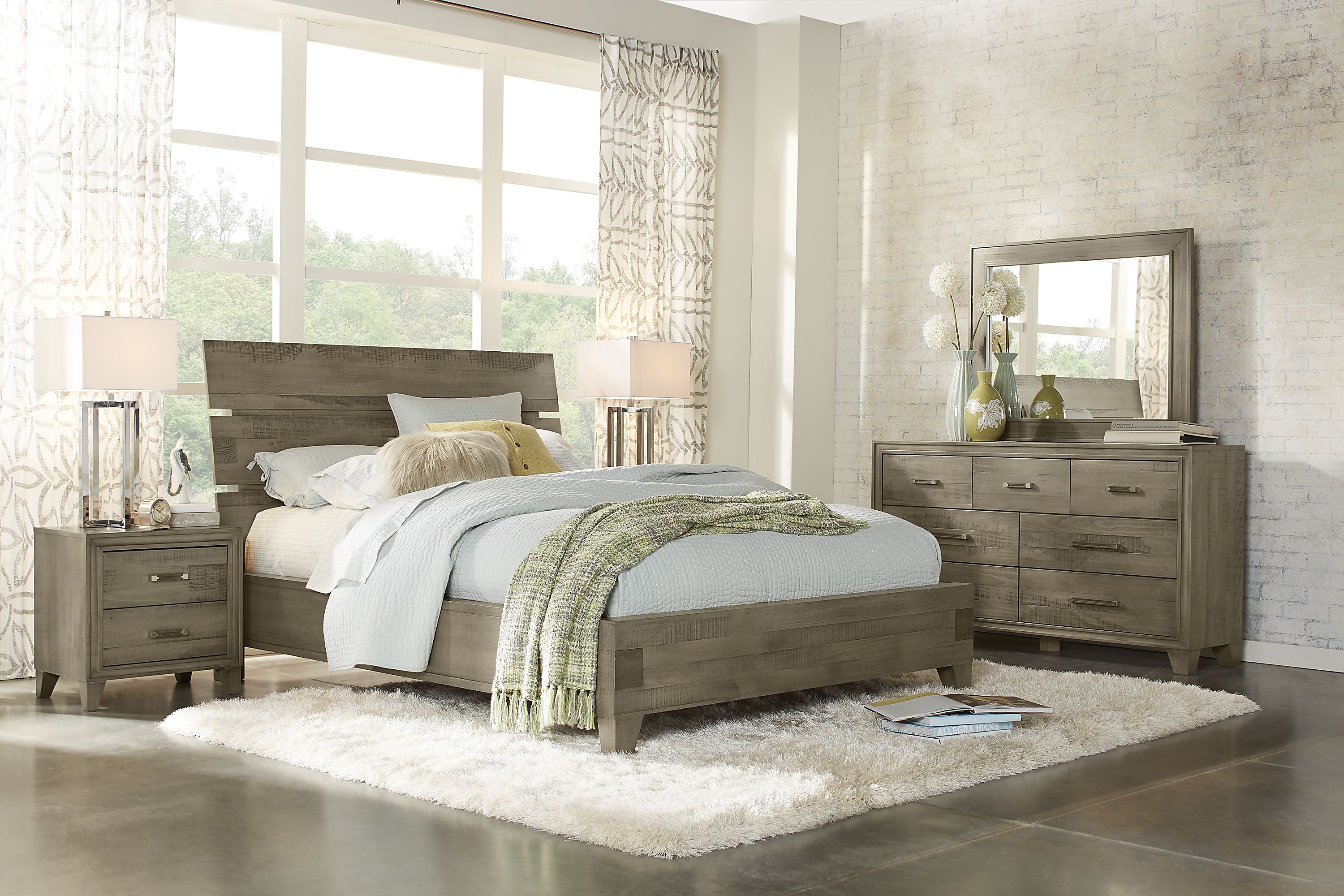 rooms to go grey dresser Crestwood Creek Gray Dresser