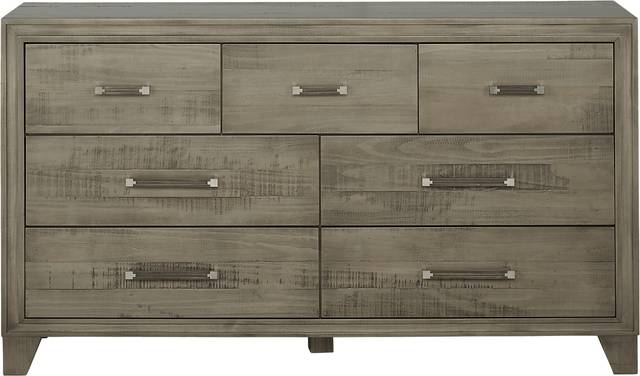 Crestwood Creek Gray 5 Pc Queen Panel Bedroom - Thumbnail - Image 5