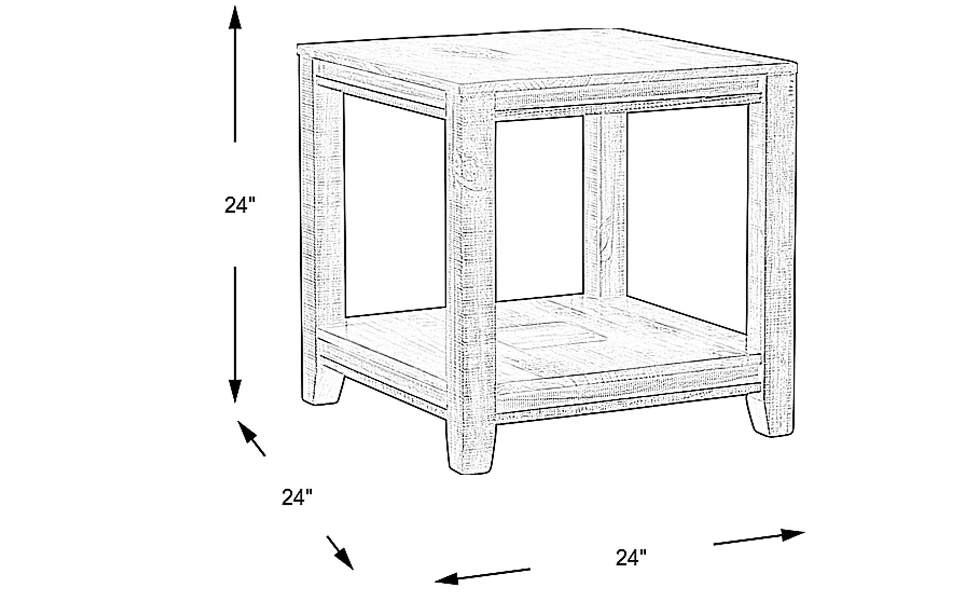 Dimension Image. Please refer to the Dimension Tab on this page for dimension details.