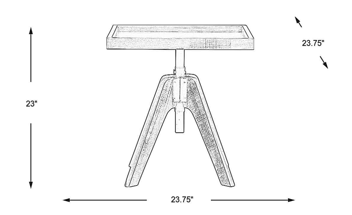 Crestwood Creek Gray Night Table Rooms To Go