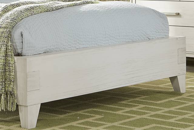 Crestwood Creek Ivory 3 Pc King Panel Bed - Thumbnail - Image 3