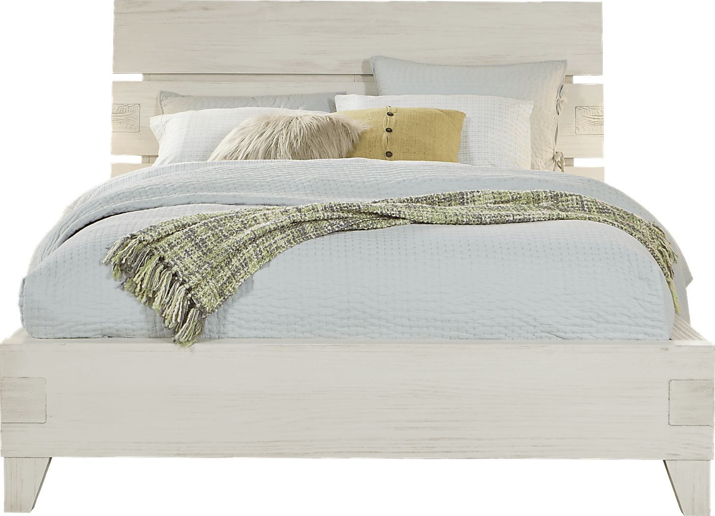 Crestwood Creek Ivory 3 Pc Queen Panel Bed Rooms To Go