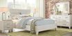 Crestwood Creek Ivory 3 Pc King Panel Bed - Rooms To Go