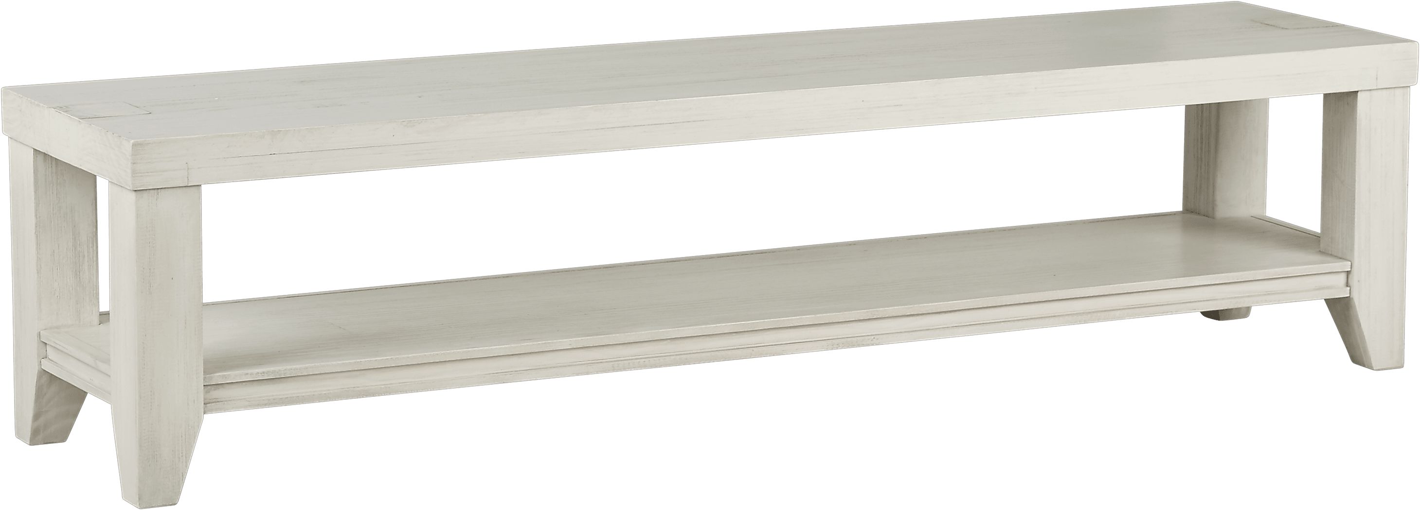 Crestwood Creek Ivory Light Wood,White Bench | Rooms to Go