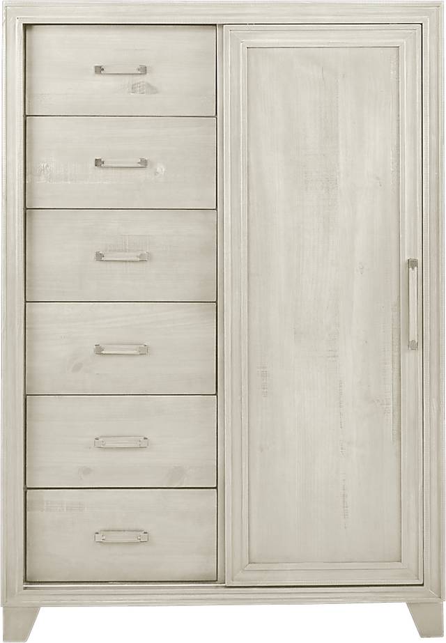 Crestwood Creek Ivory Gentleman's Chest - Thumbnail - Image 1