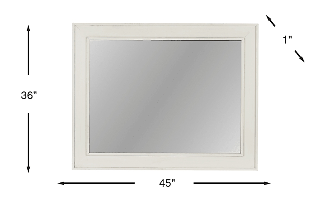Crestwood Creek Ivory Mirror