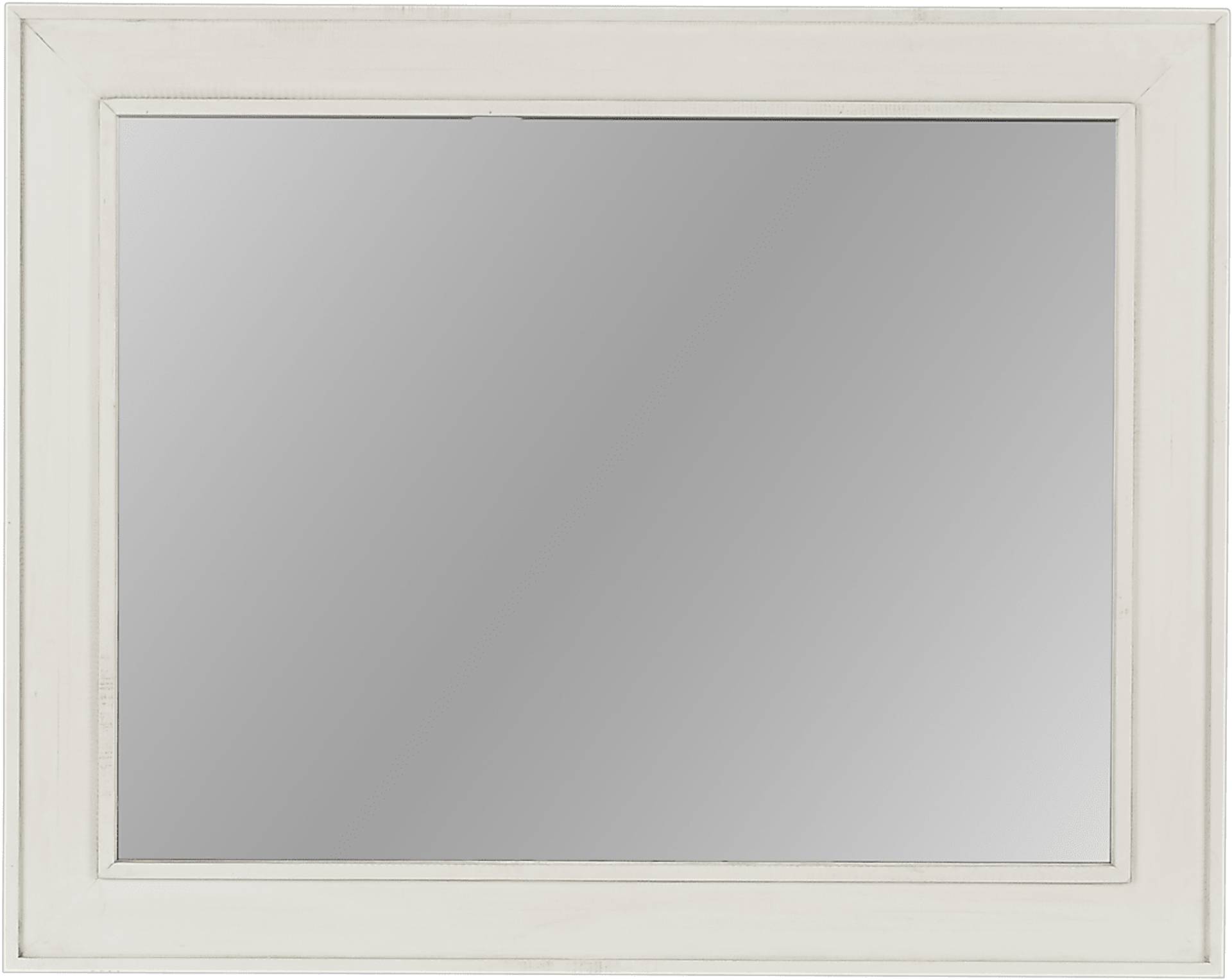 Crestwood Creek 5 Pc Ivory Light Wood,White Queen Bedroom Set With