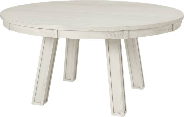 Crestwood Creek Ivory Round Dining Table - Thumbnail - Image 1