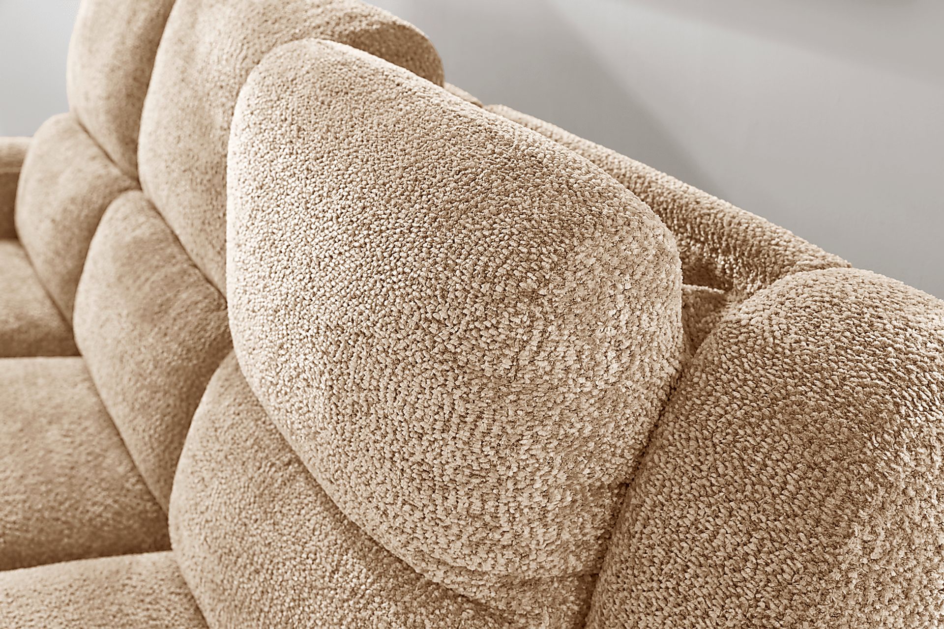 Crestwood Tan Dual Power Reclining Sofa - Image 7