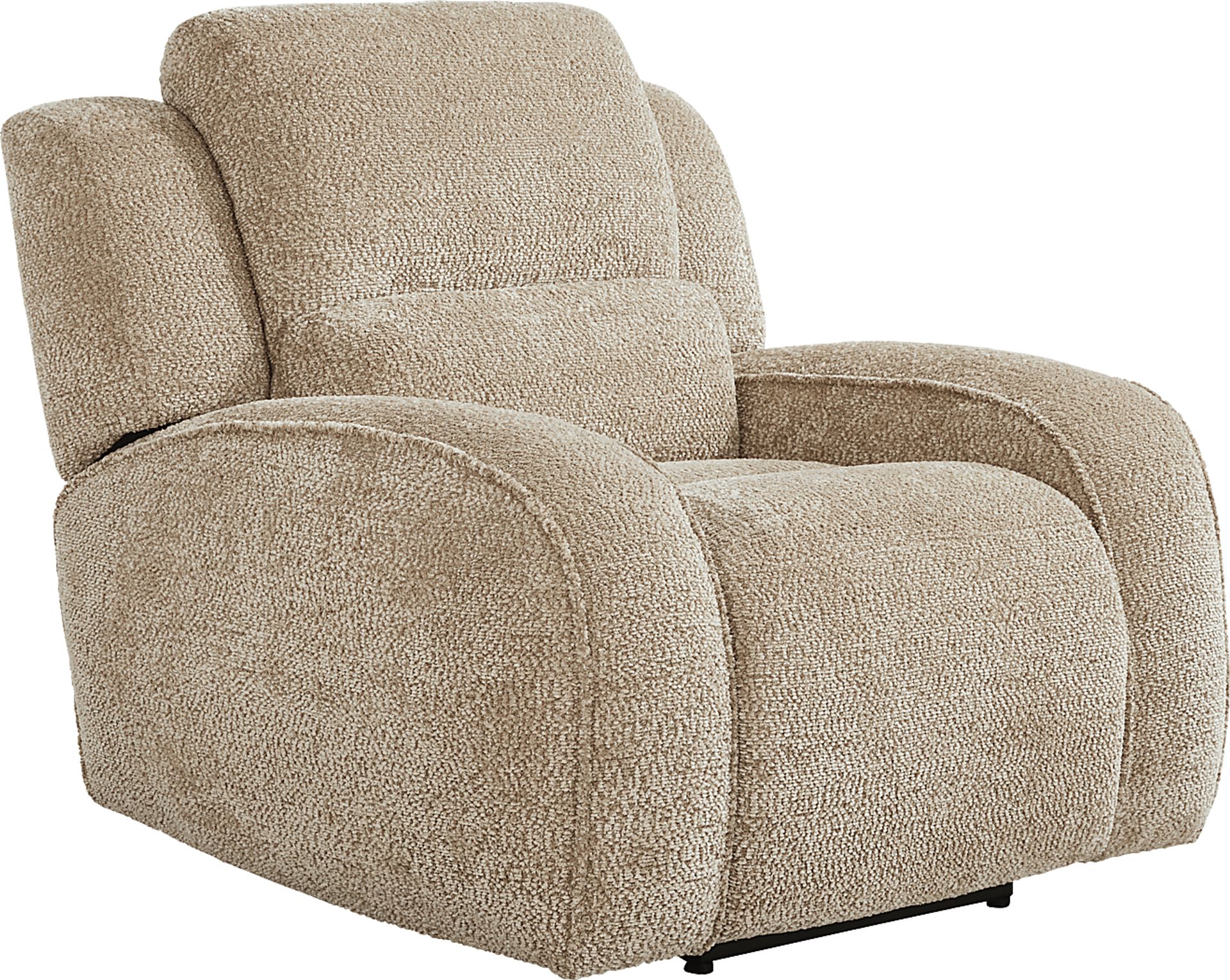 Crestwood Tan Dual Power Recliner - Image 4