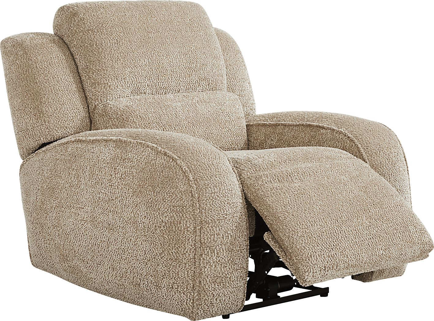 Crestwood Tan Dual Power Recliner