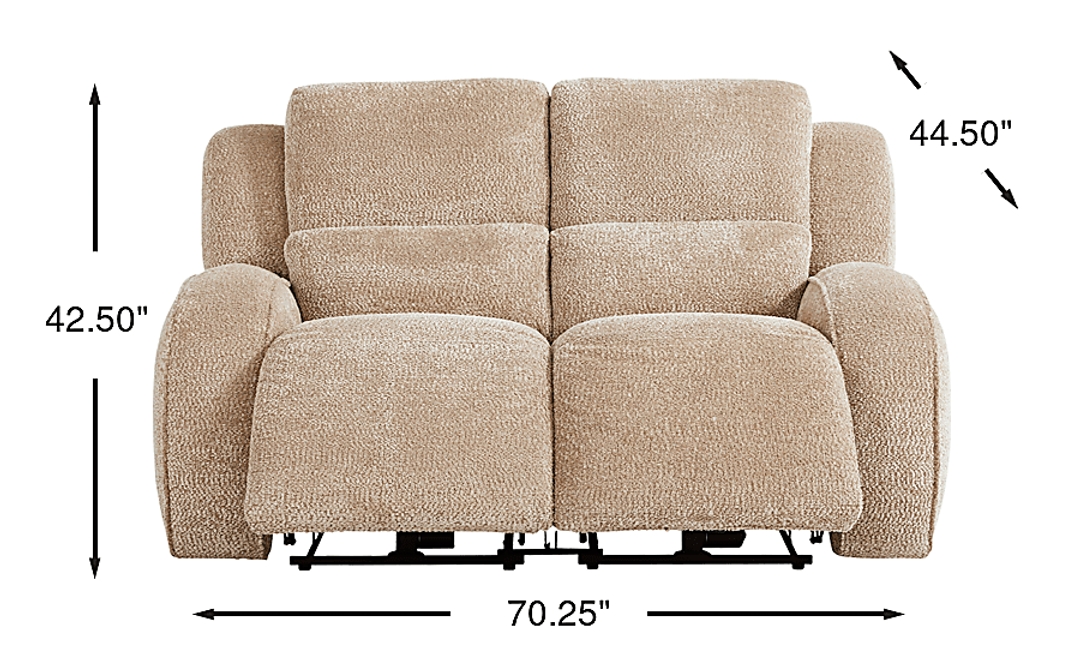 Crestwood Non-Power Reclining Loveseat