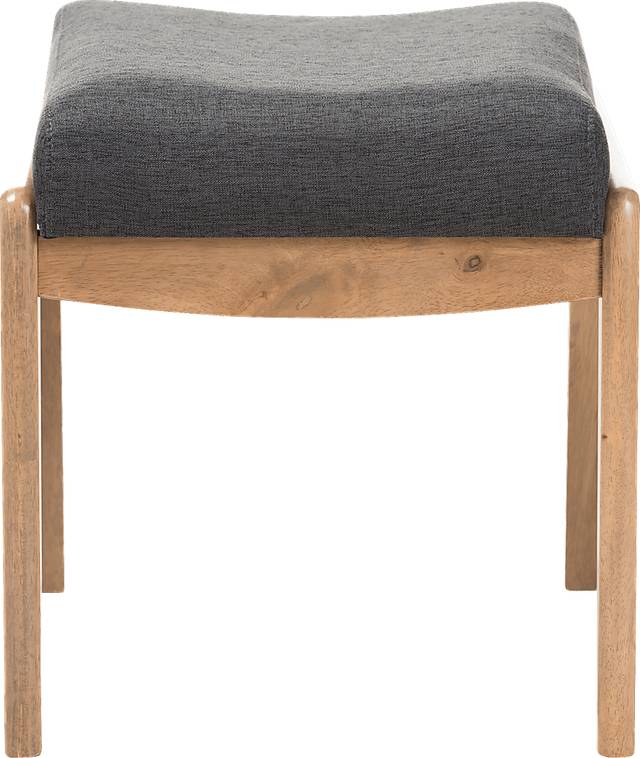 Creswell Gray Ottoman - Thumbnail - Image 3