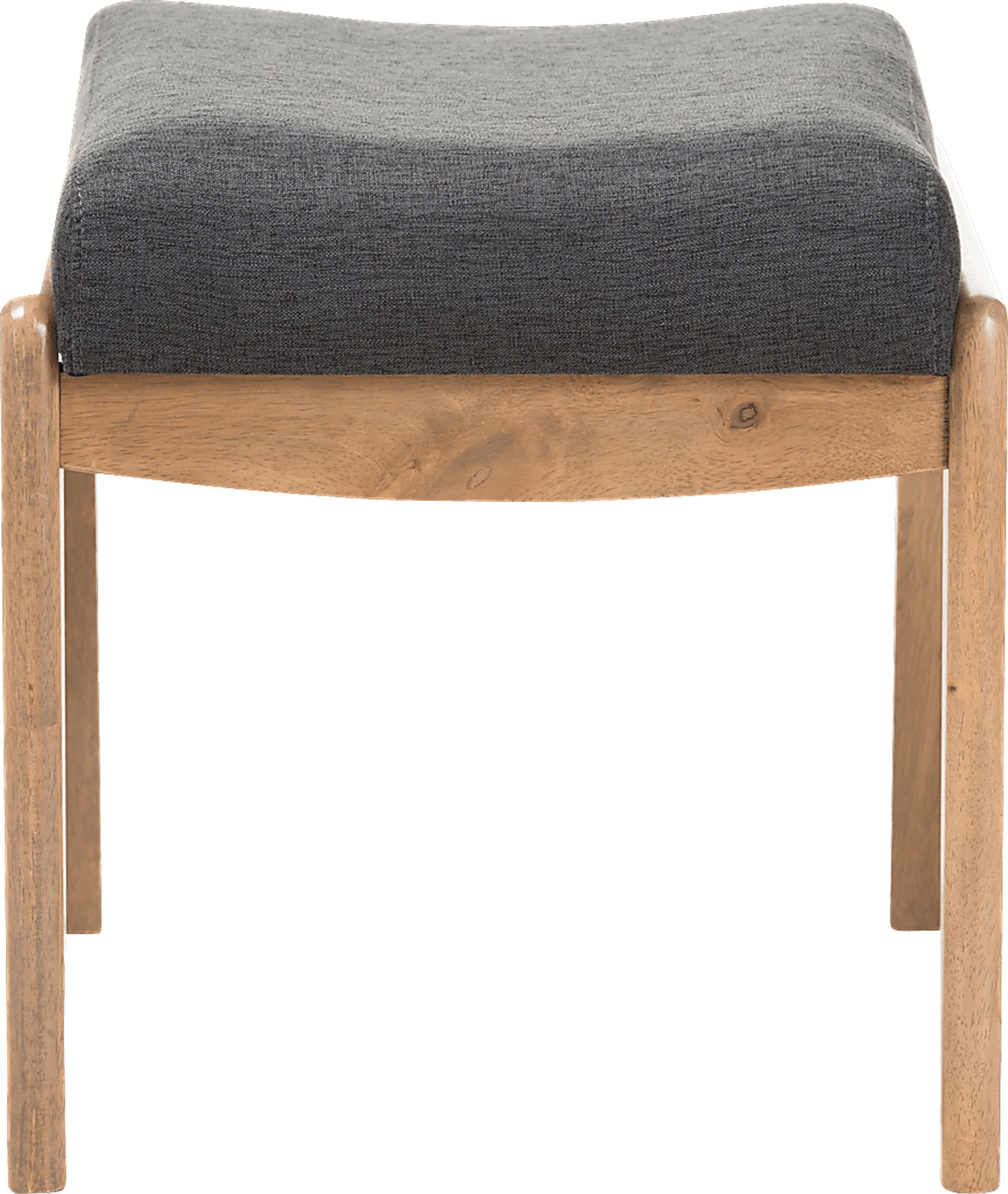 Creswell Gray Ottoman - Image 3