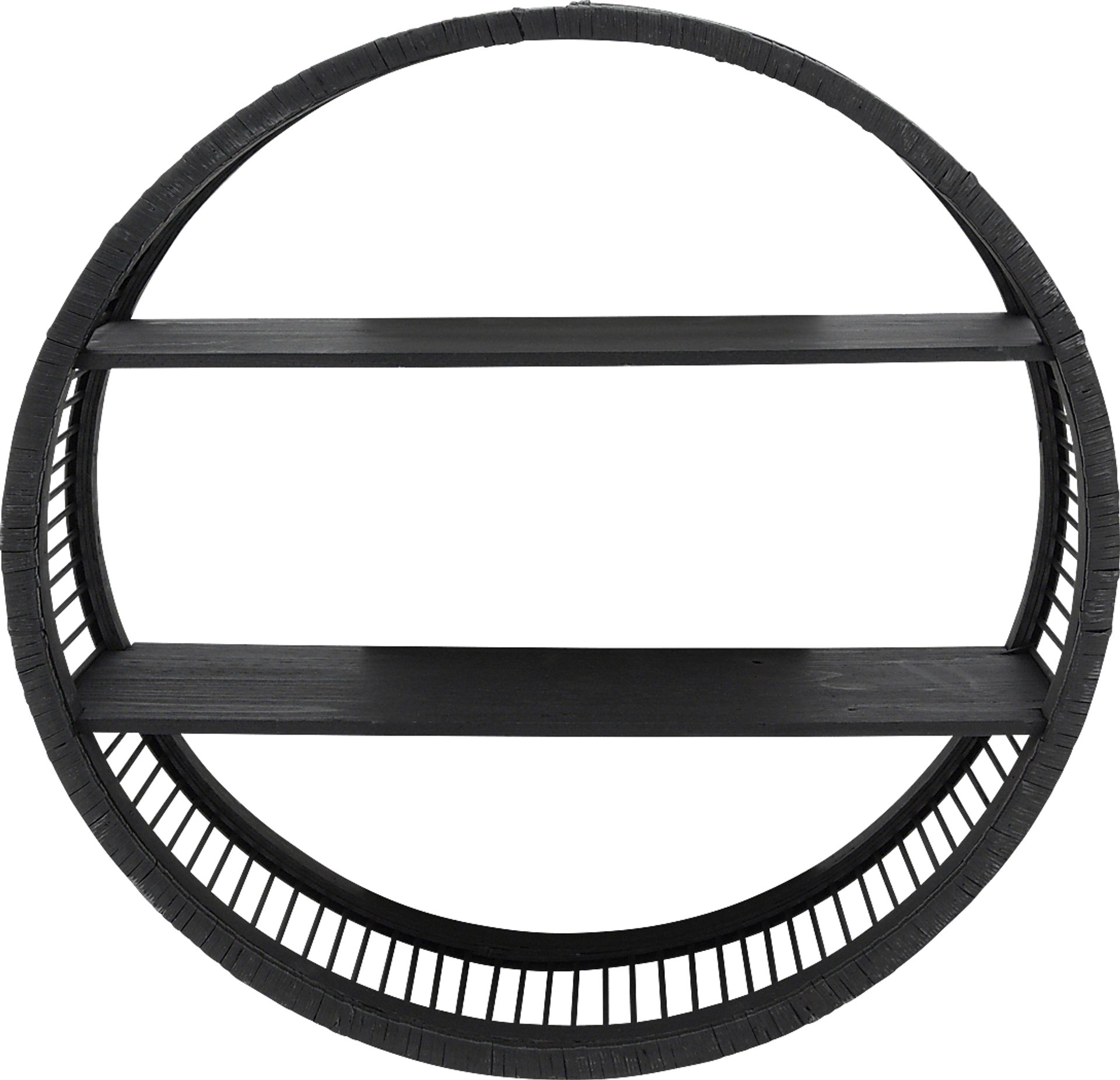Crewdson Black Wall Shelf - Image 4