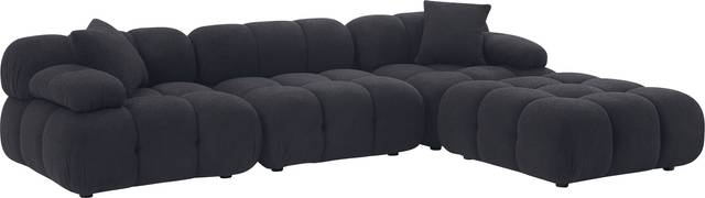 Crianza Black 4 Pc Sectional - Thumbnail - Image 1