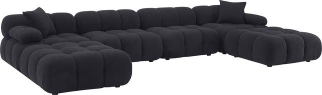 Crianza Black 6 Pc Sectional - Thumbnail - Image 1