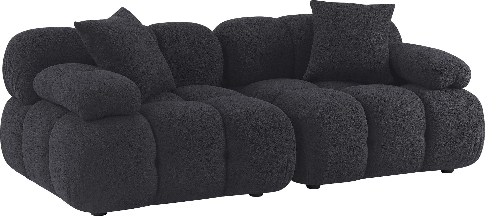 Crianza Black Loveseat - Image 1
