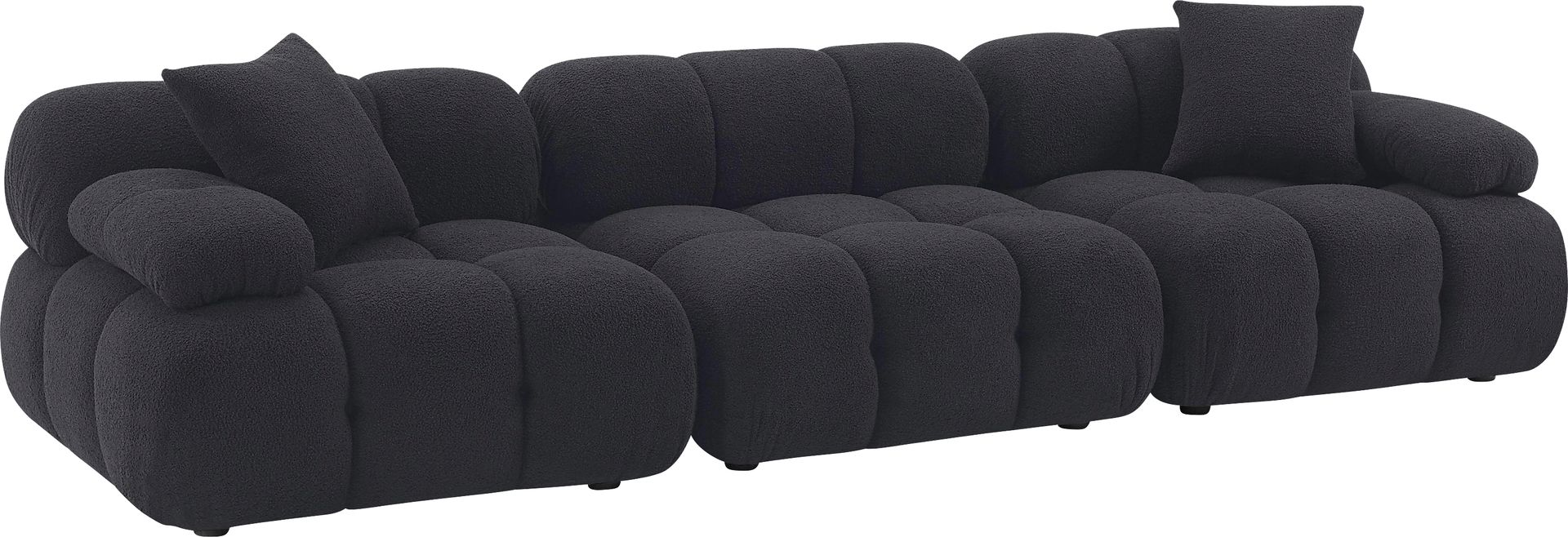 Crianza Black Sofa - Image 1