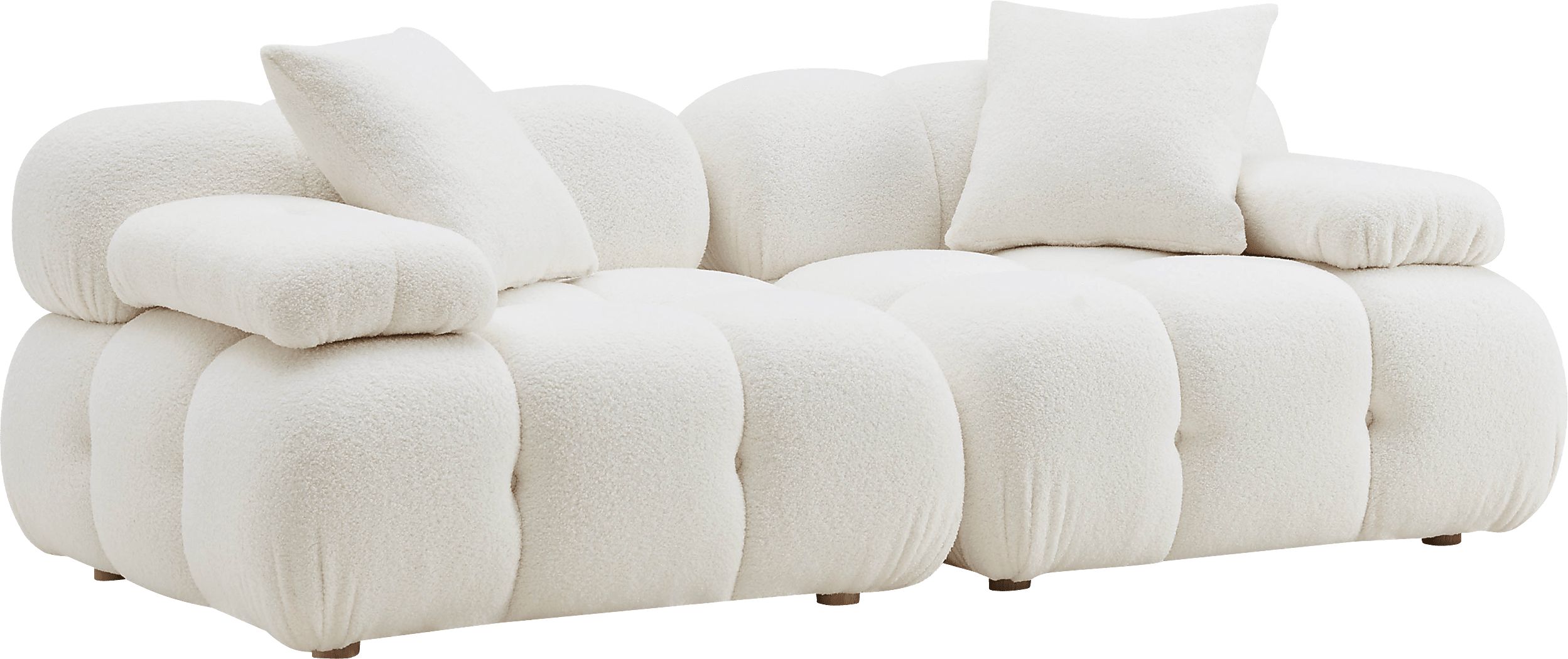 Crianza Cream Loveseat