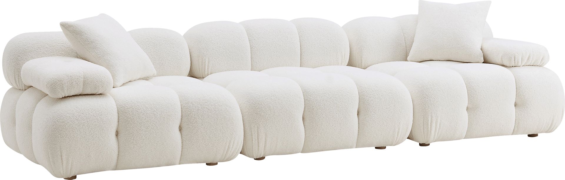 Crianza Cream Sofa - Image 1