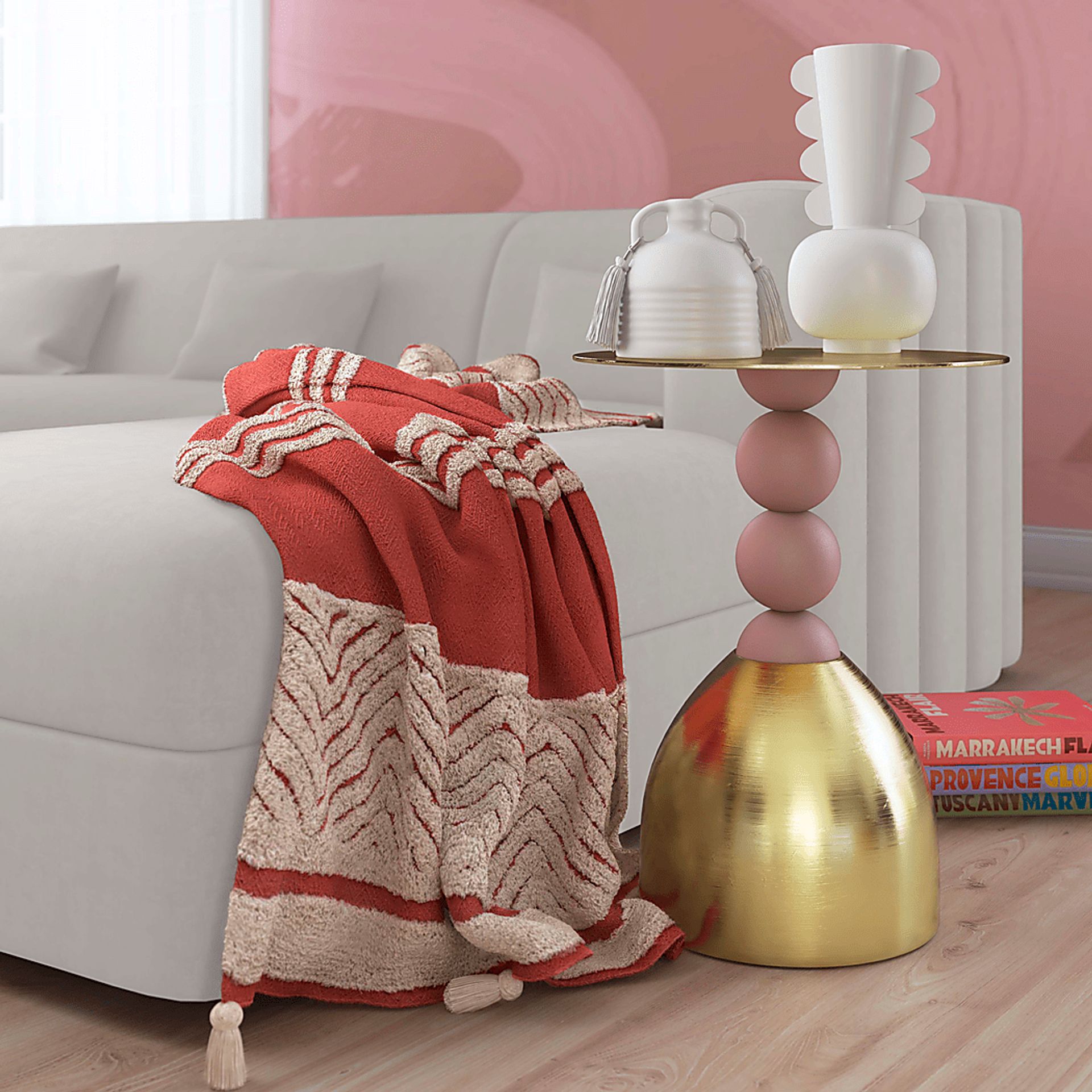 Crimera Gold End Table - Image 2
