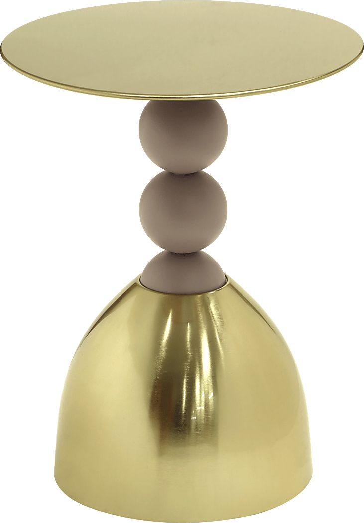 Crimera Gold End Table