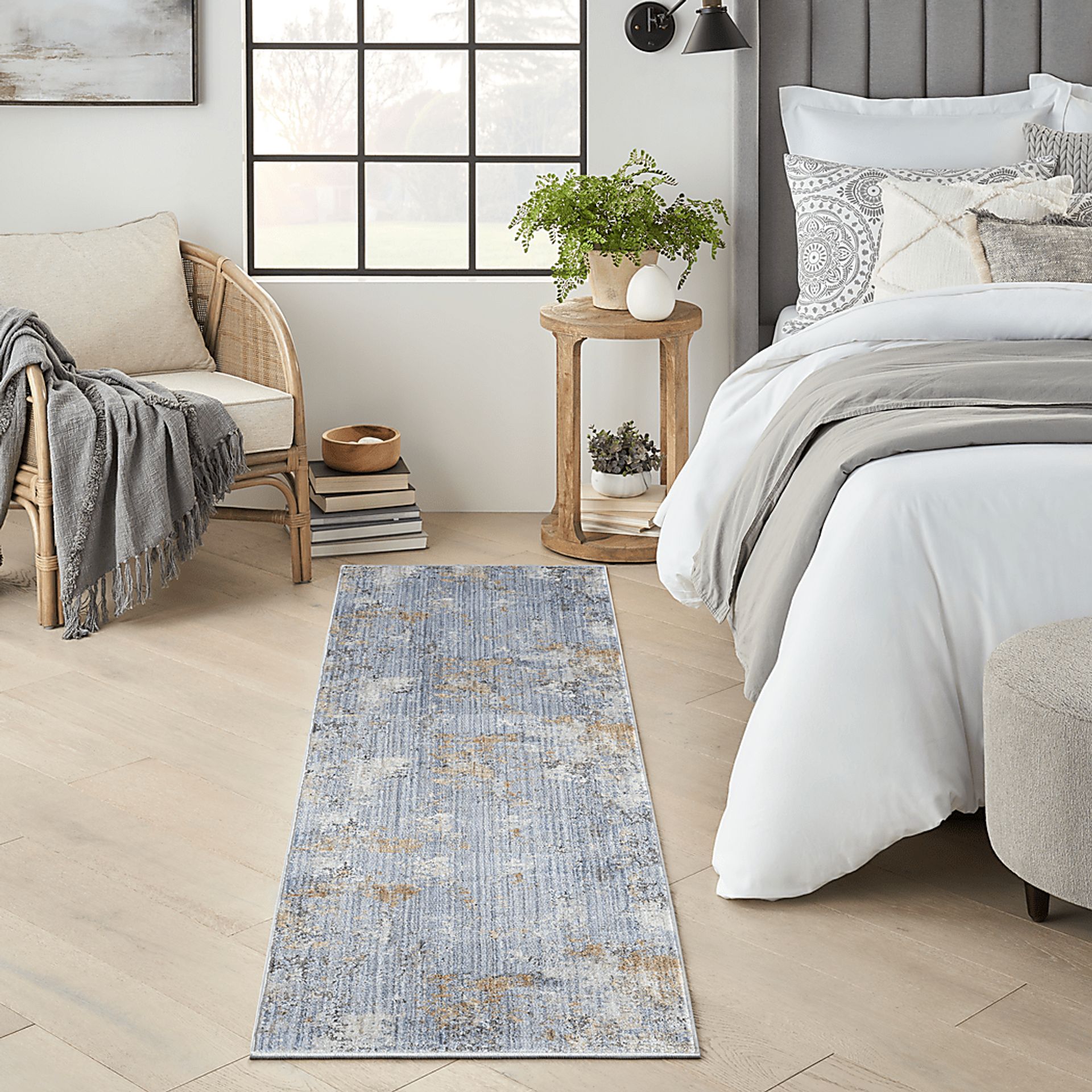 Crique Gray 2'2 x 8' Runner Rug - Image 2