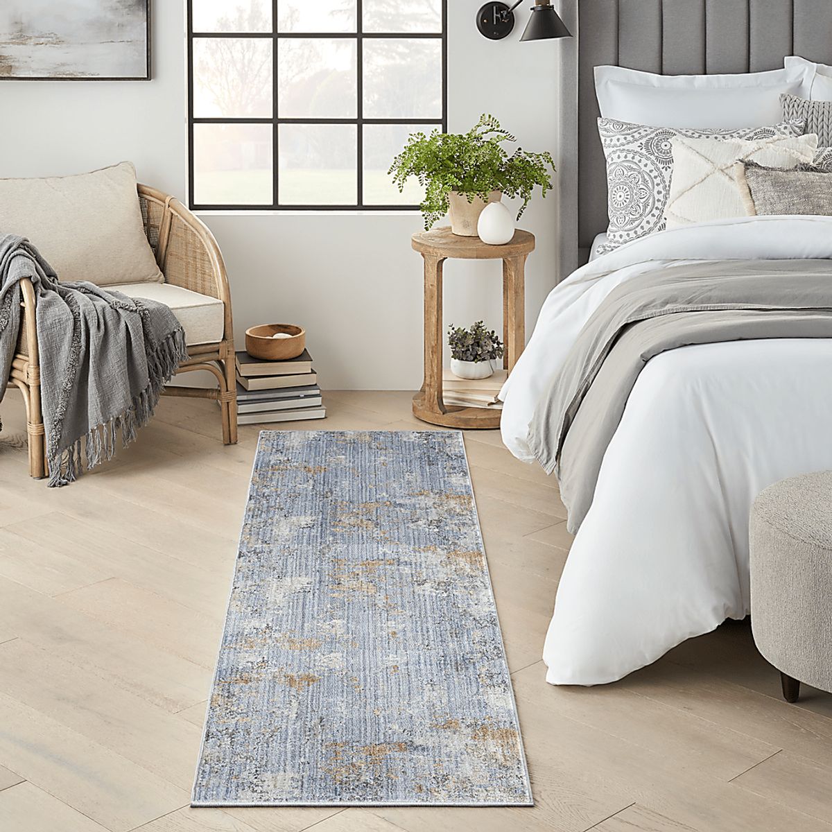 Crique Blue,Gray Rugs Rooms to Go