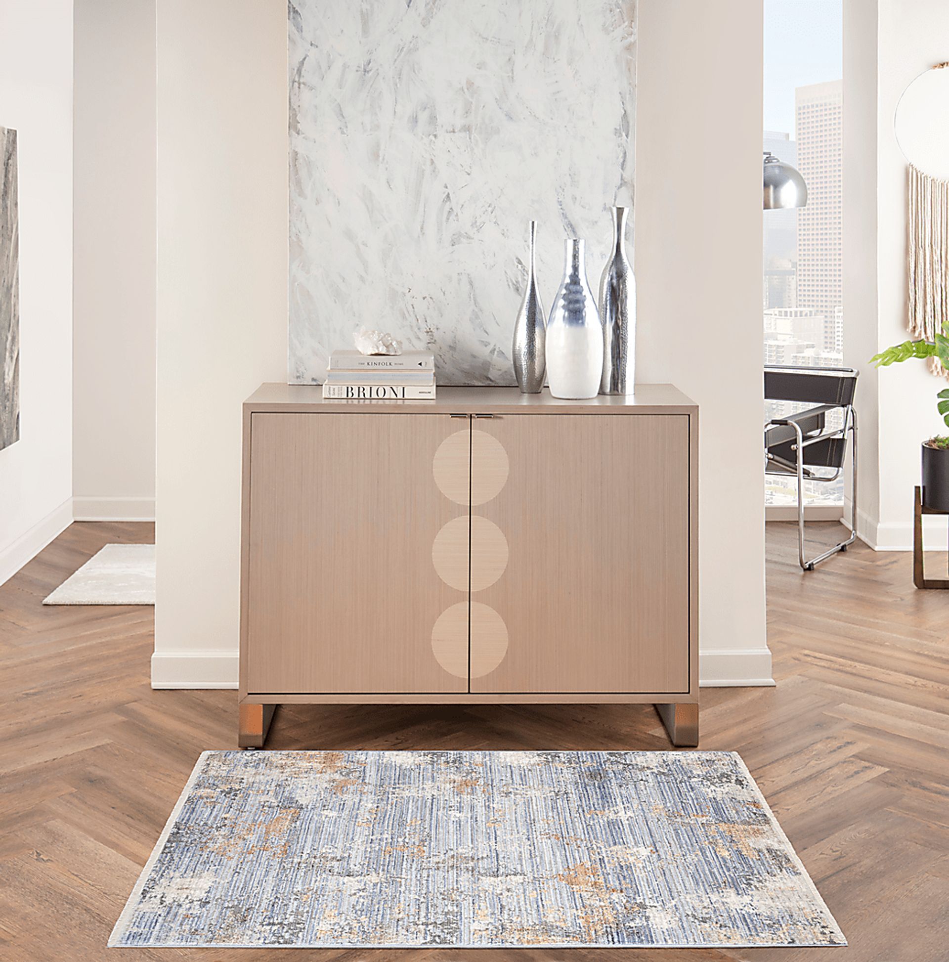 Crique Gray 3'3 x 5'3 Rug - Image 2