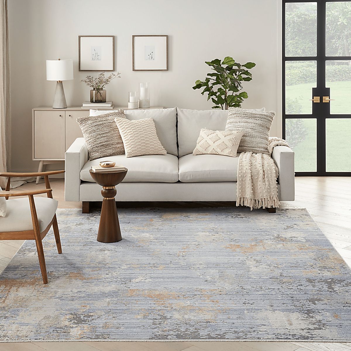 Crique Blue,Gray Rugs | Rooms to Go