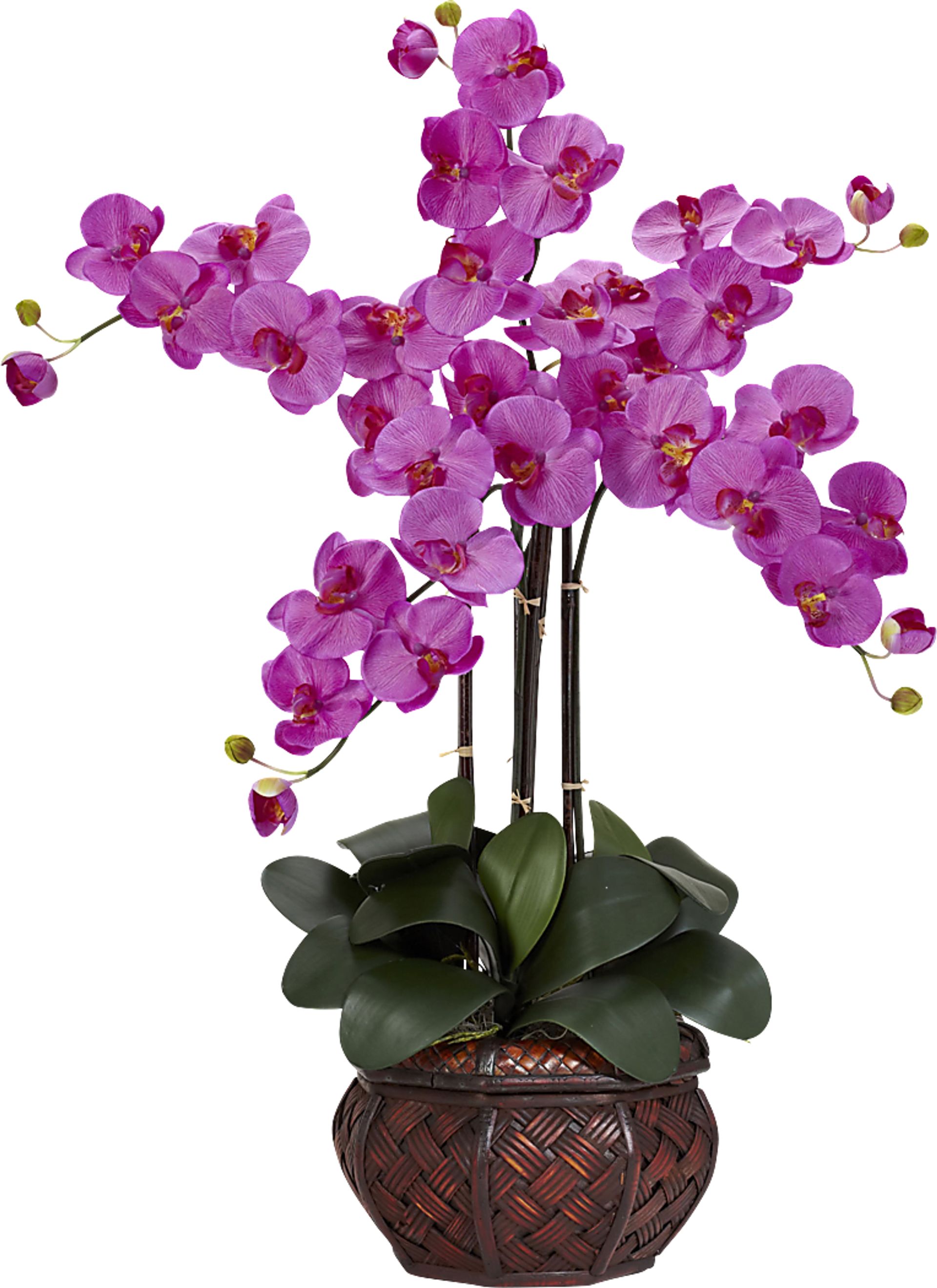 Criselda Purple Orchid Silk Floral - Image 1
